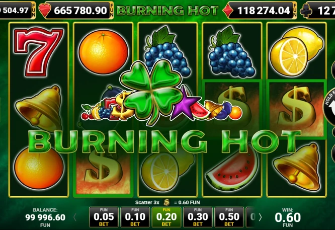 Burning Hot | Joacă demo gratuit fără riscuri